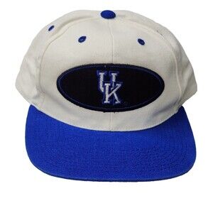Vintage Kentucky Wildcats Signatures Hat Cap Logo Basketball  90s